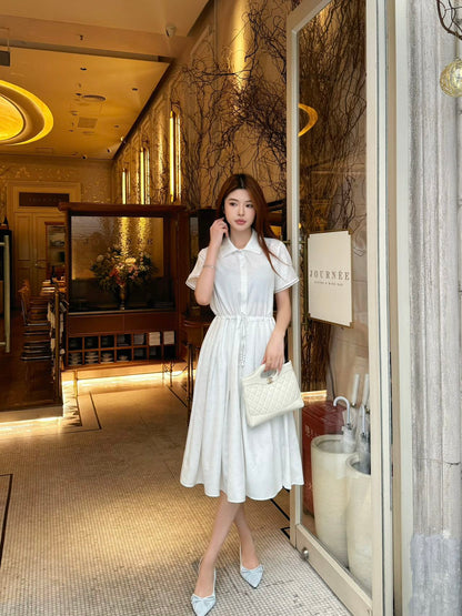 Ch 25ss jacquard dress