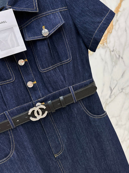 Ch 25ss denim dress