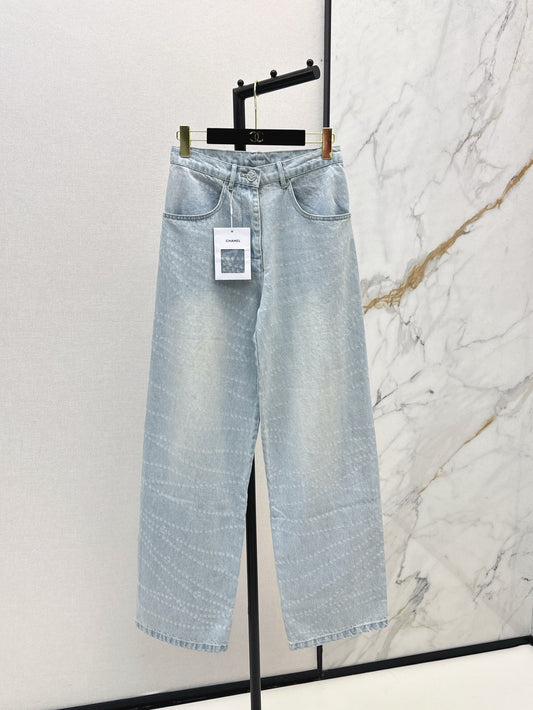 Ch 25ss print jeans