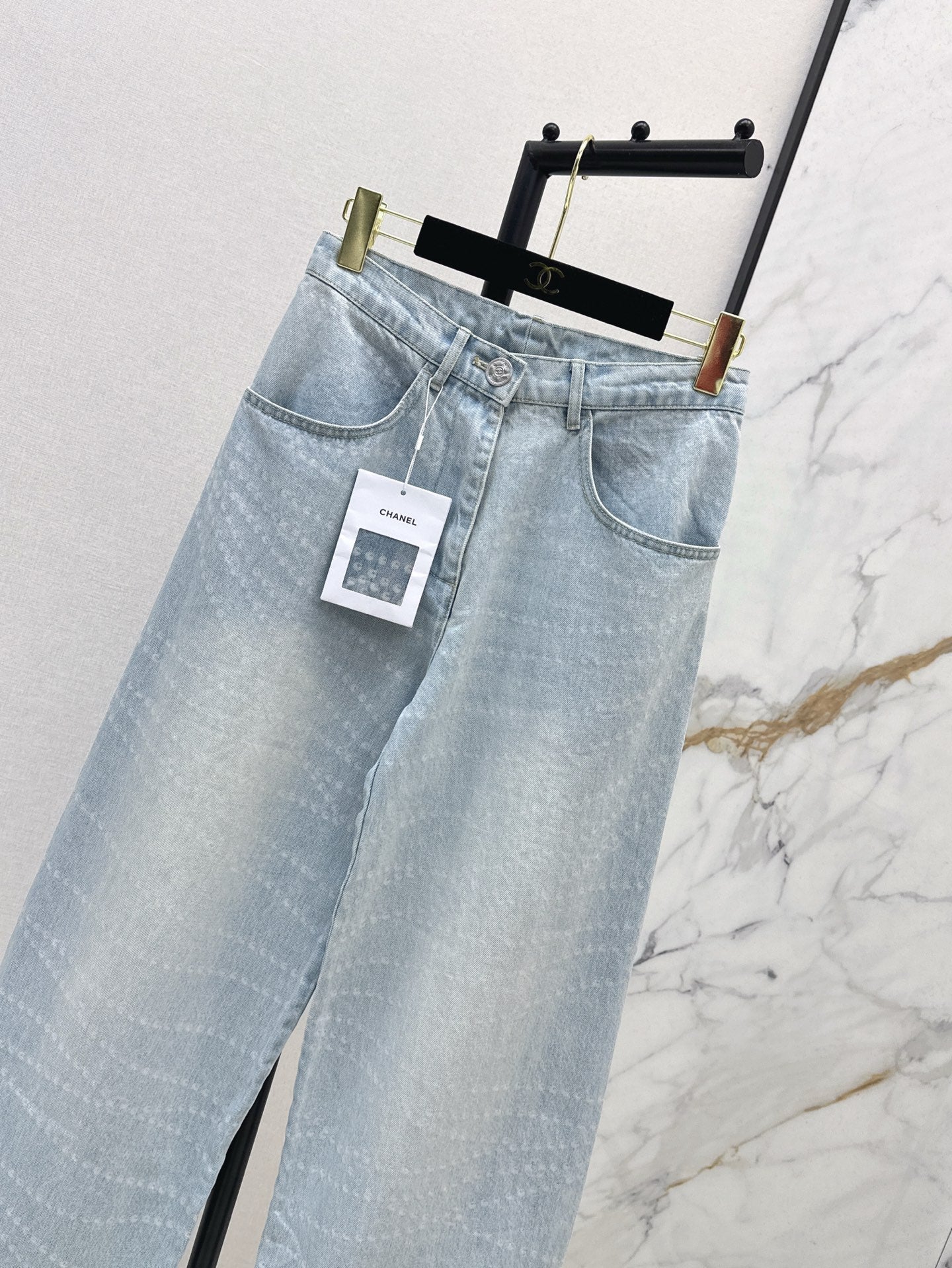 Ch 25ss print jeans