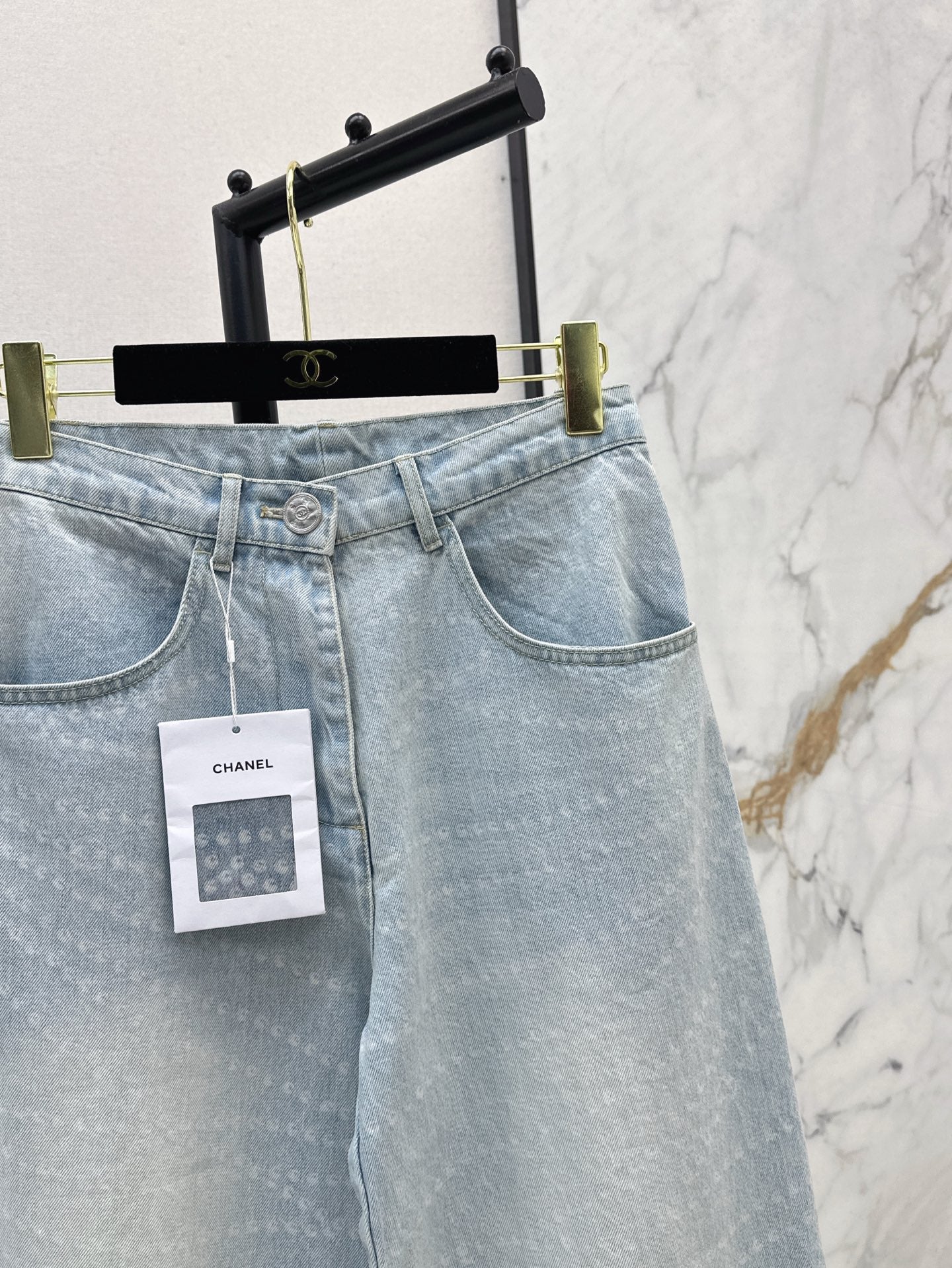 Ch 25ss print jeans