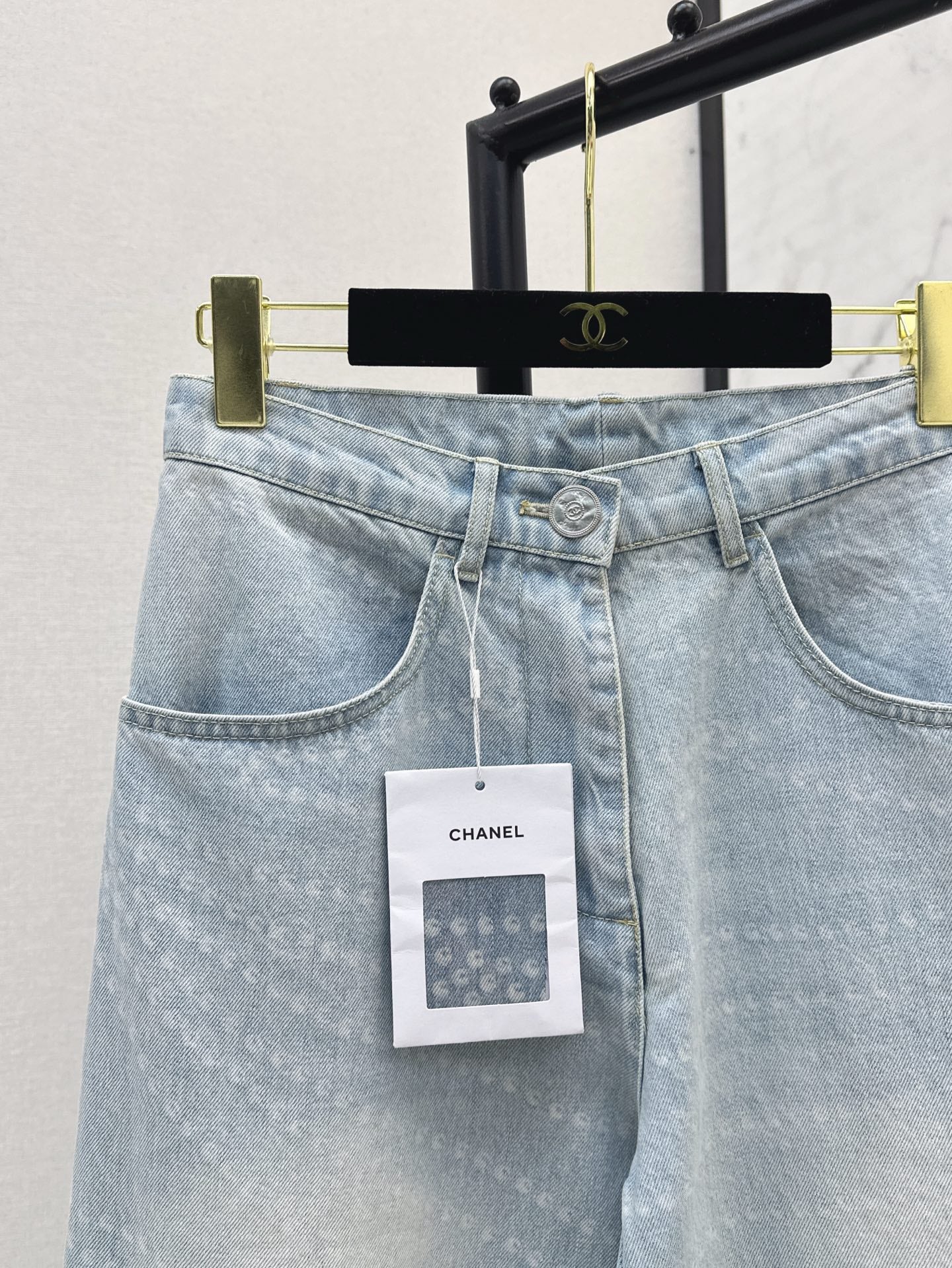 Ch 25ss print jeans