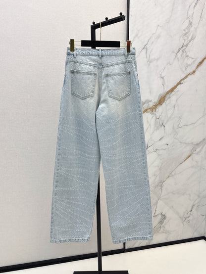 Ch 25ss print jeans