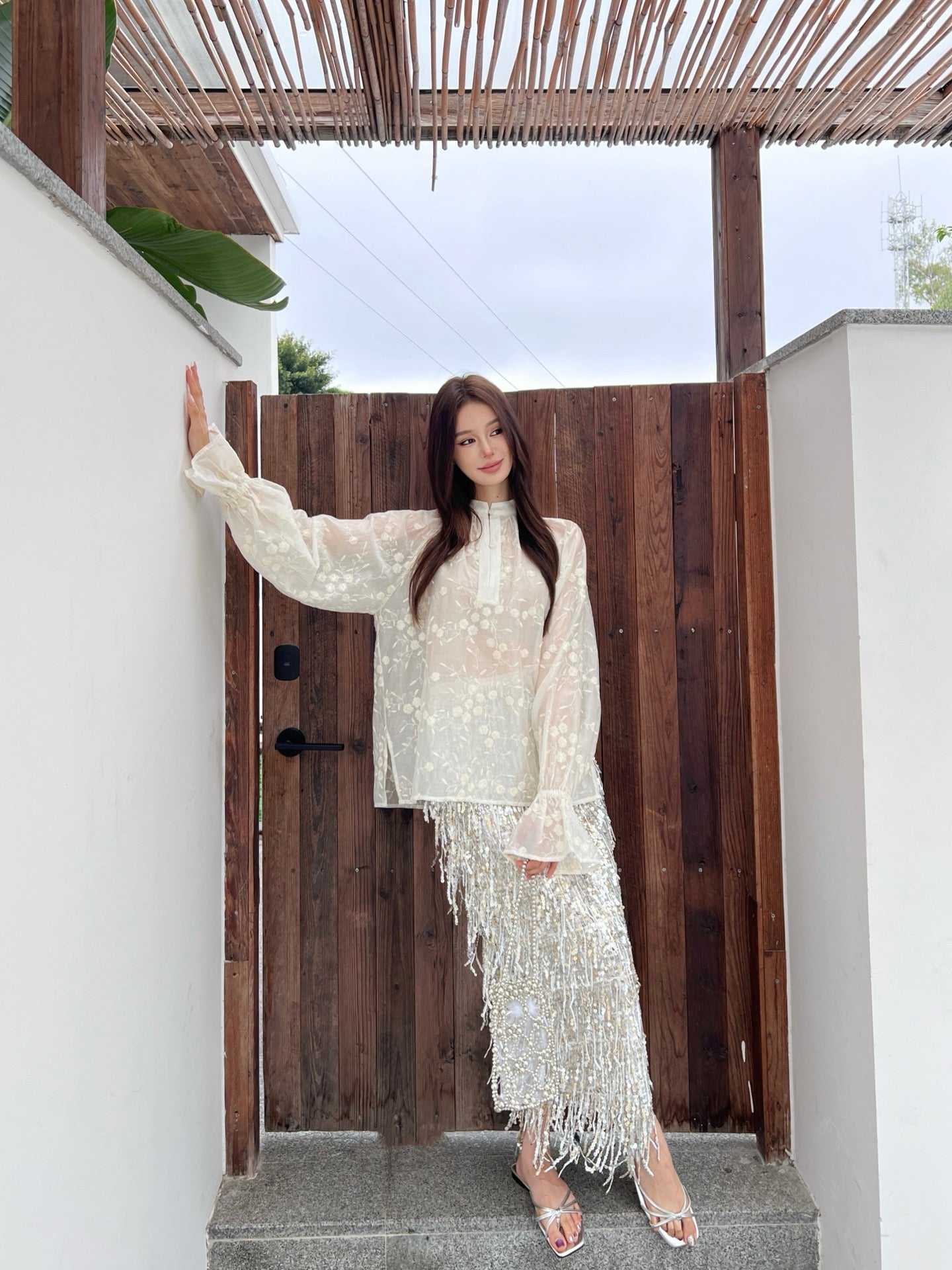 Ch 25ss embroidered shirt
