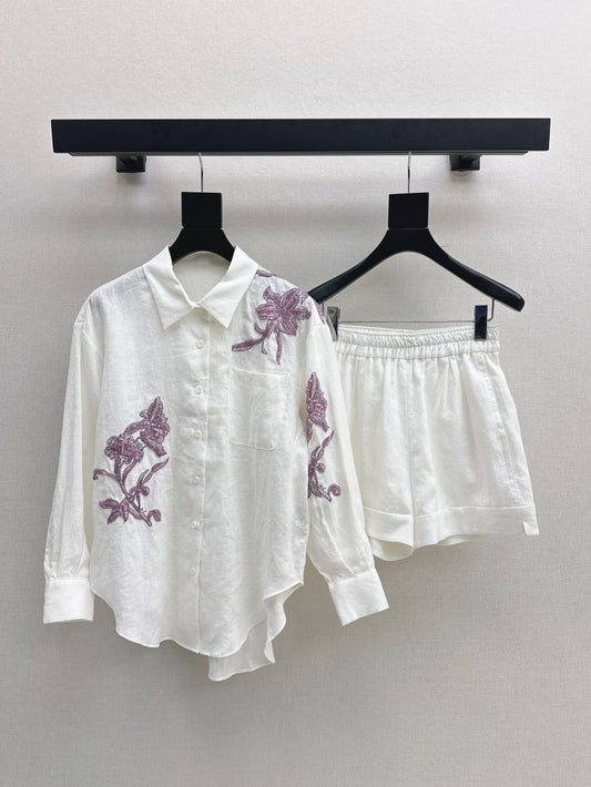 Ch 25ss linen old money suit