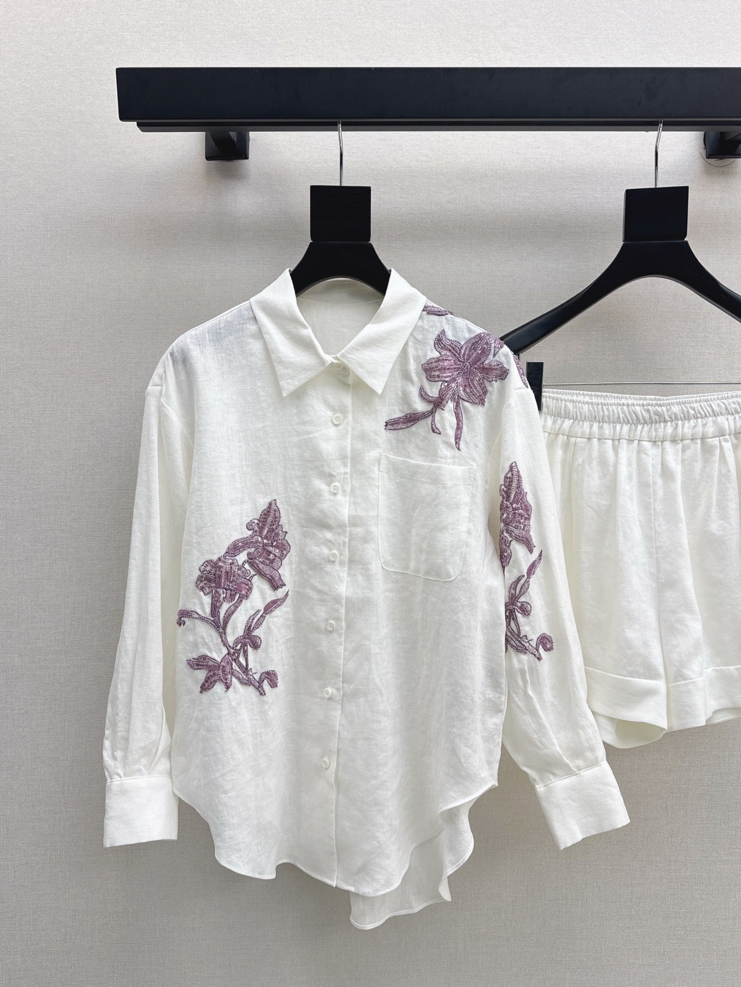 Ch 25ss linen old money suit