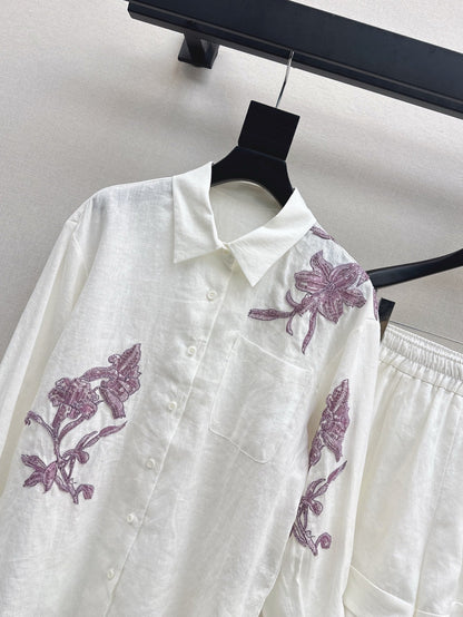 Ch 25ss linen old money suit
