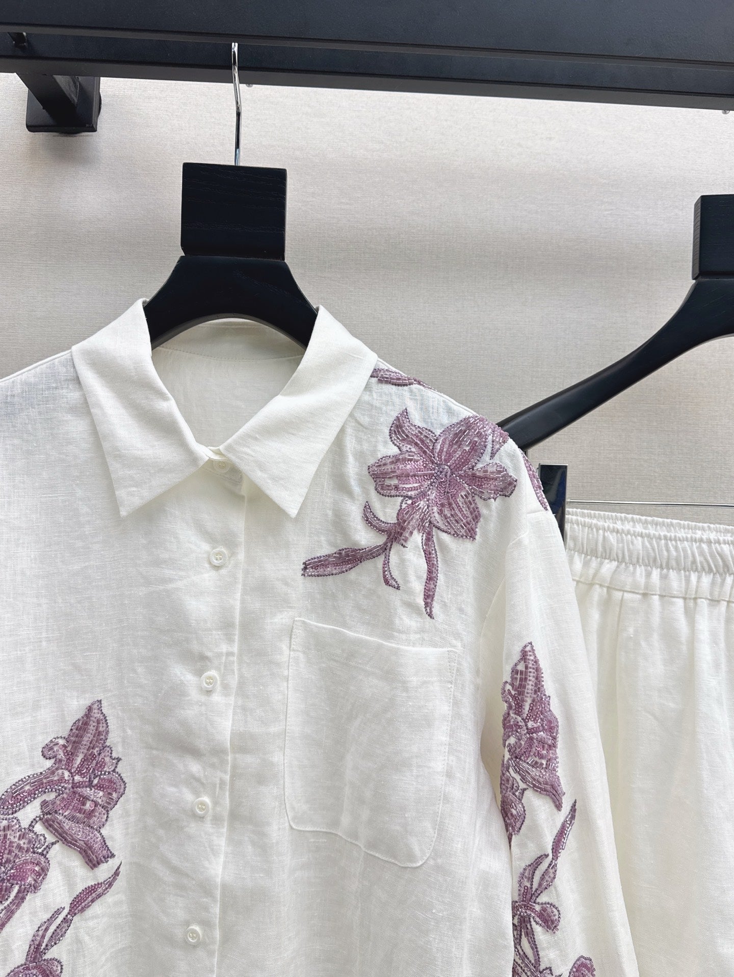 Ch 25ss linen old money suit