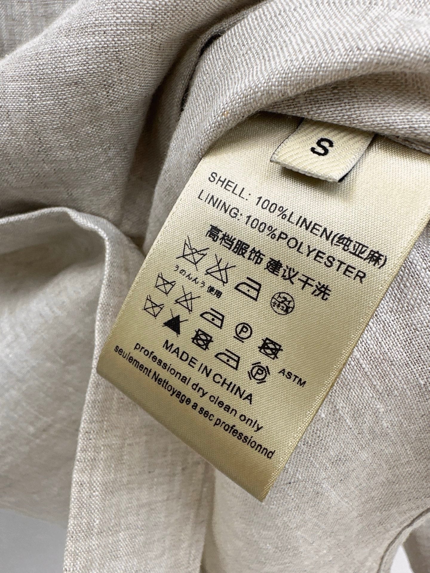 Ch 25ss linen old money suit