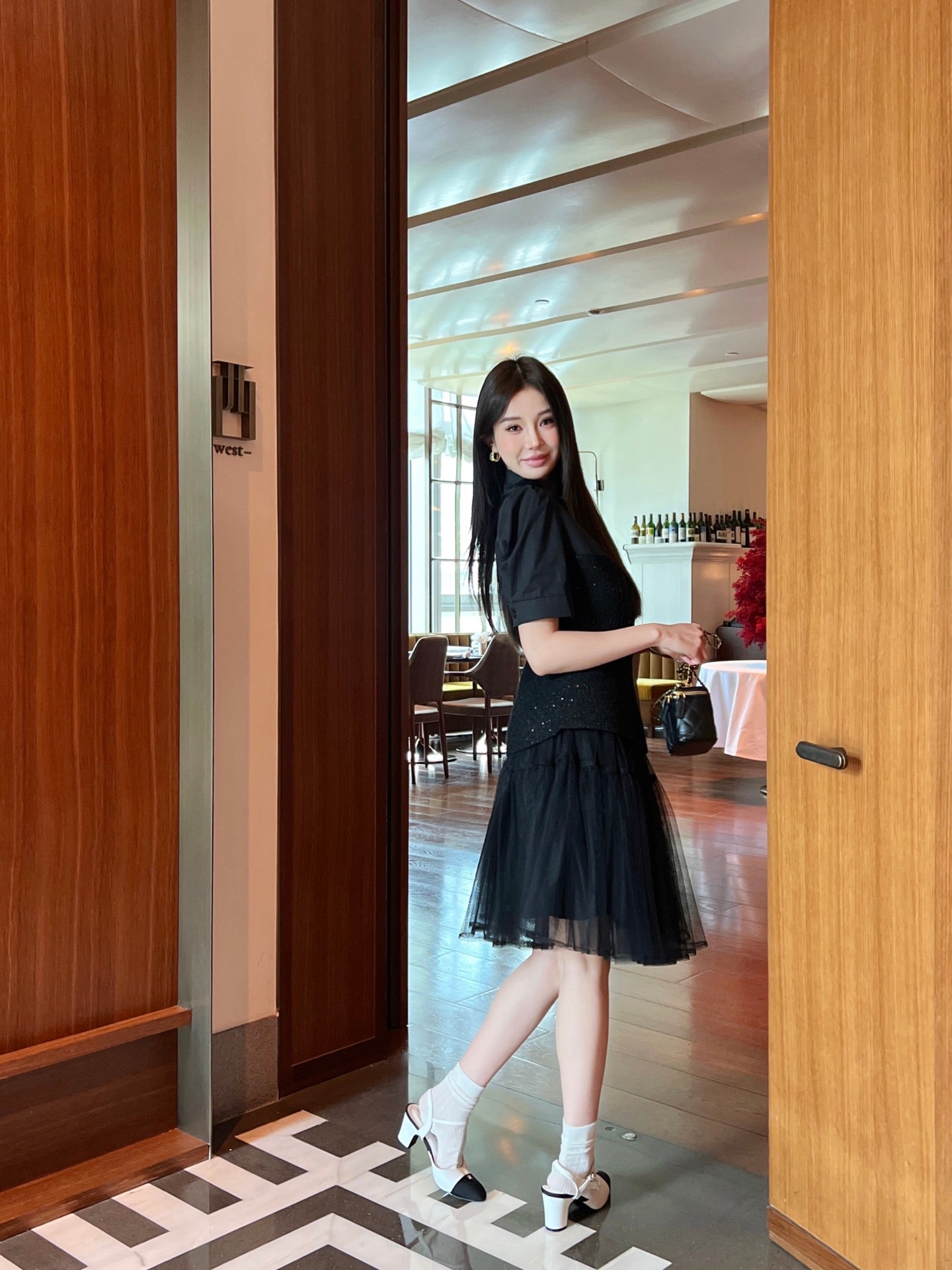 Ch 25SS mesh skirt