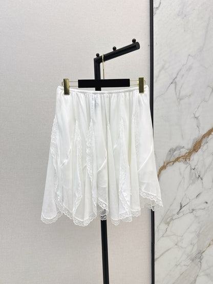 Ch 25ss lace skirt