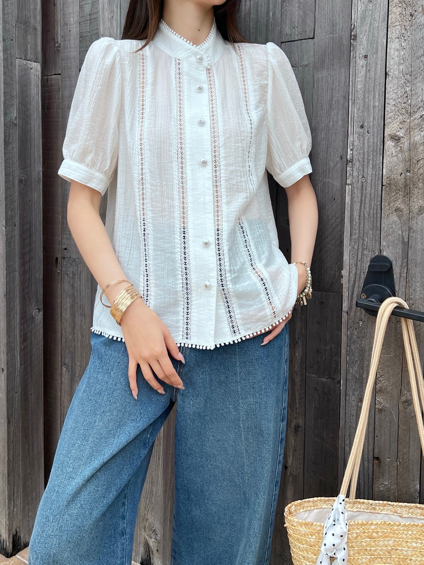 Ch 25ss embroidered shirt