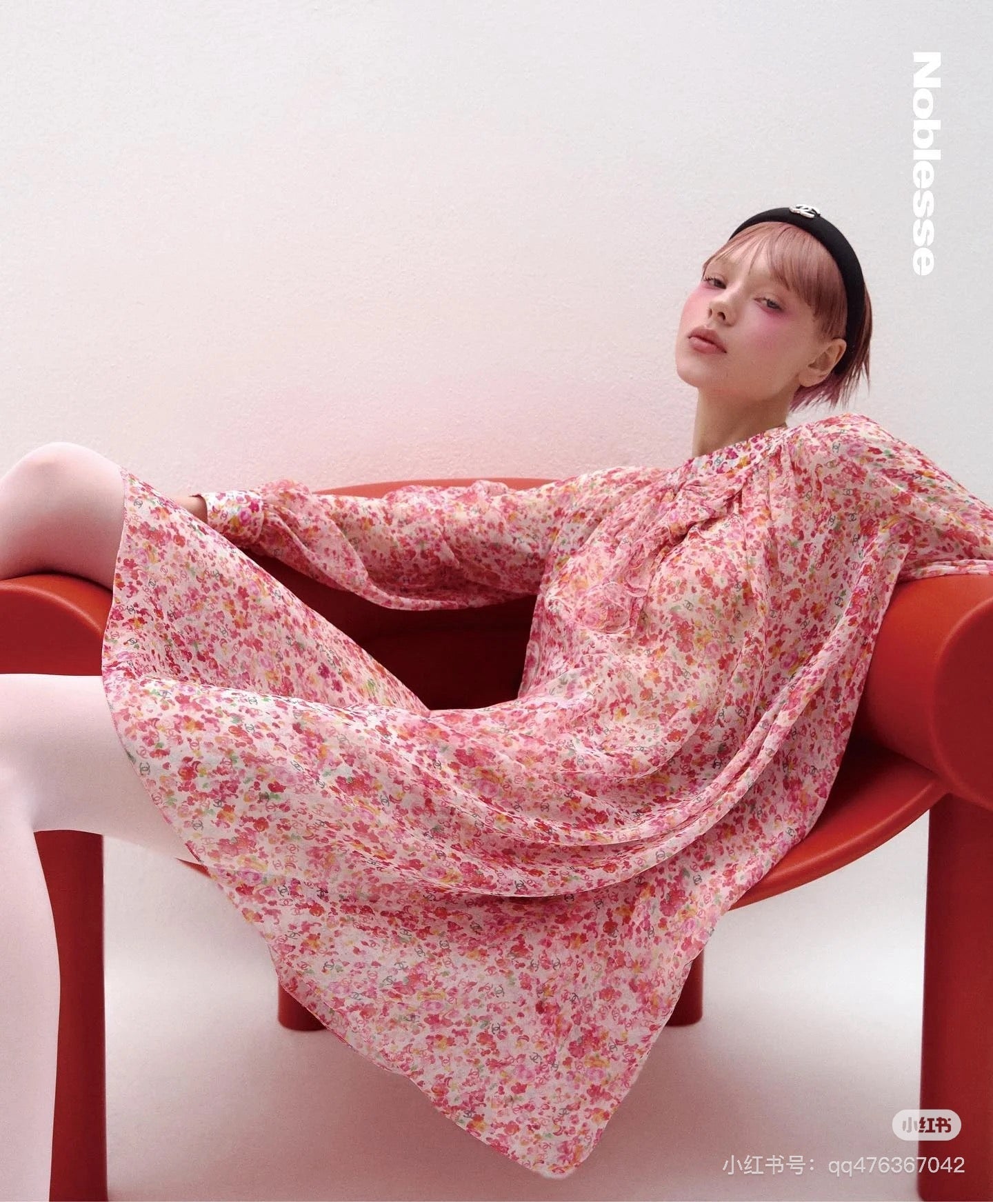 Chan 25ss Silk dress