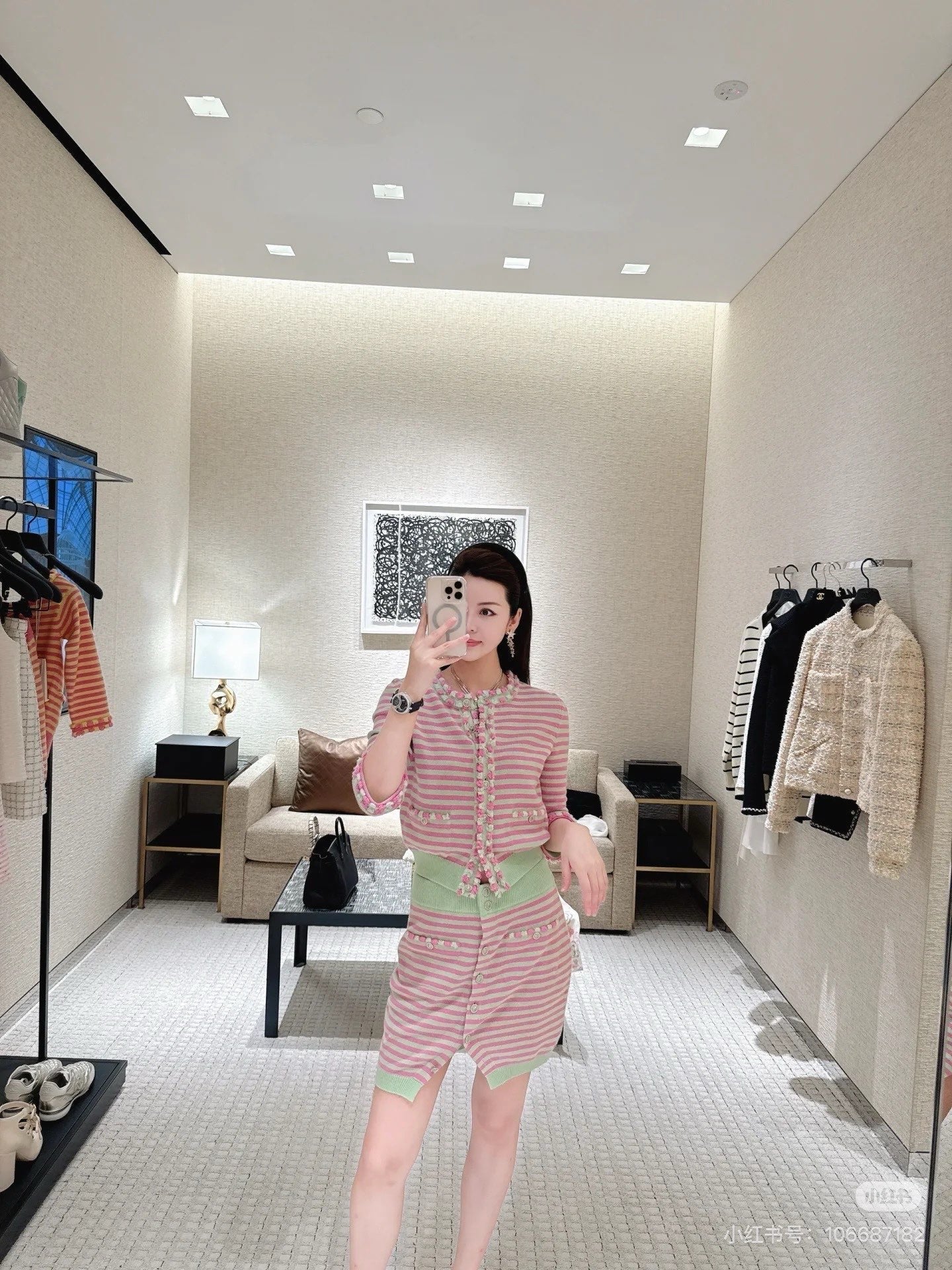 Chan 25ss knit cardigan
