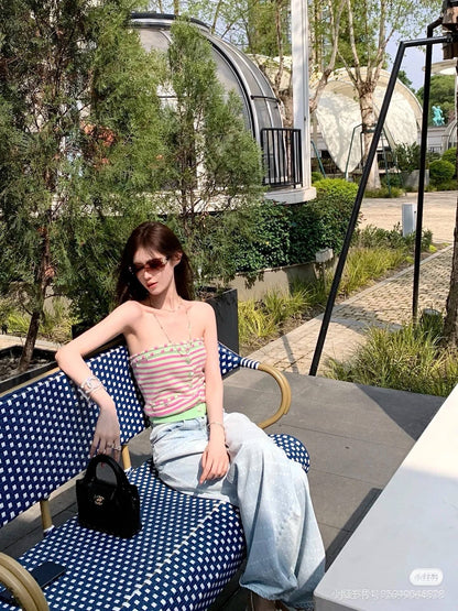 Chan knit 25ss tube top