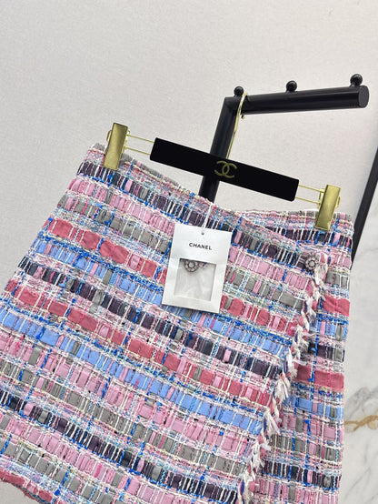 Chan 25ss woven skirt
