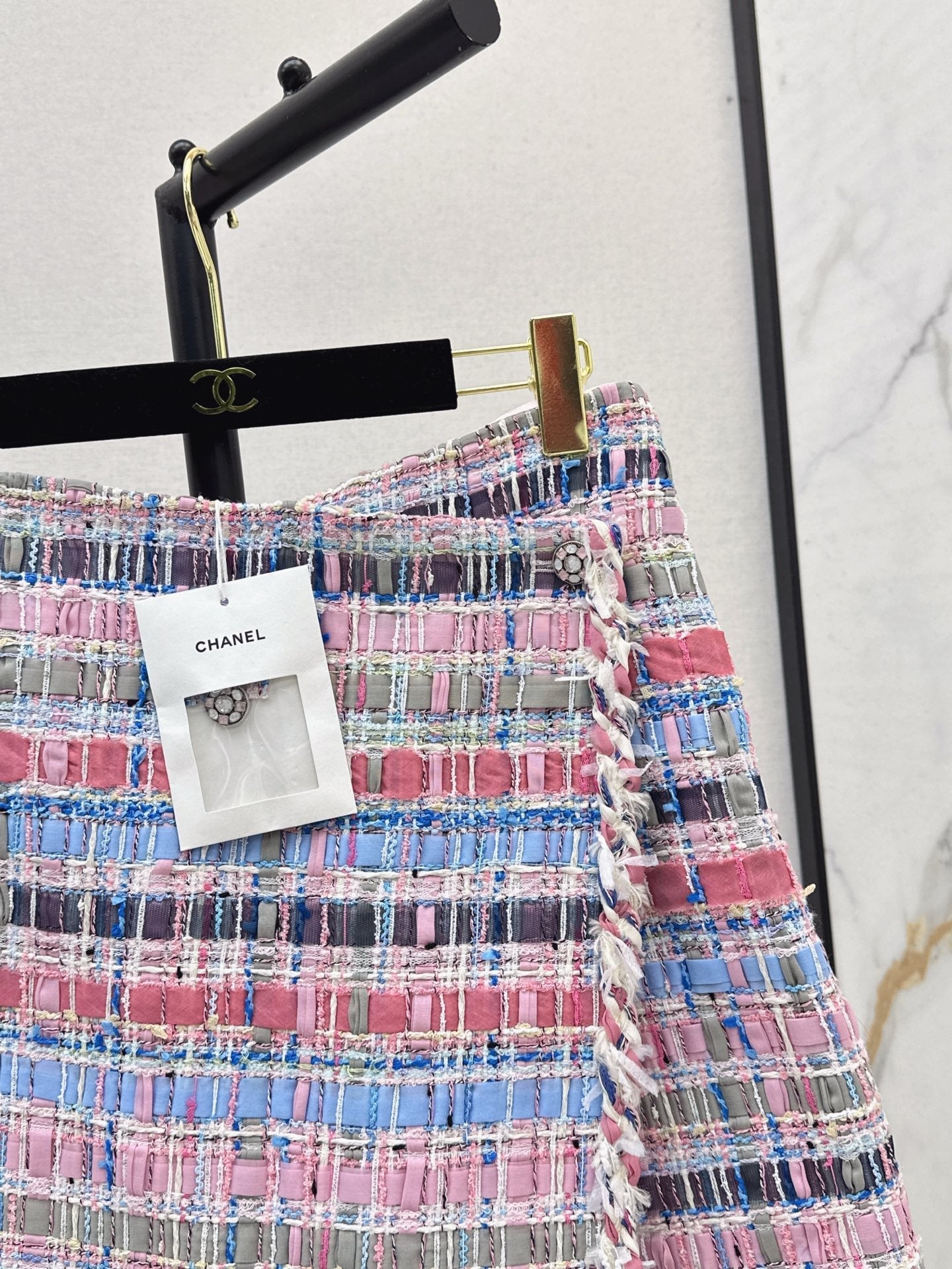 Chan 25ss woven skirt