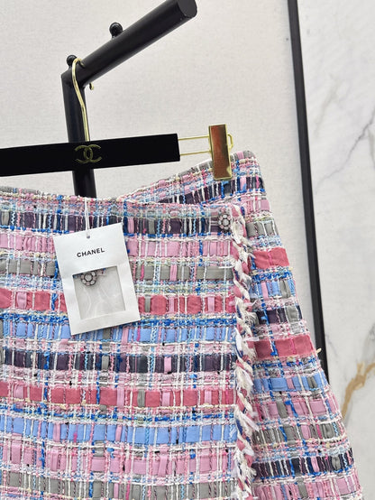 Chan 25ss woven skirt