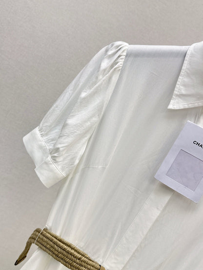 Chan 25ss embroidered dress