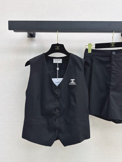 Chan 25ss vest short set