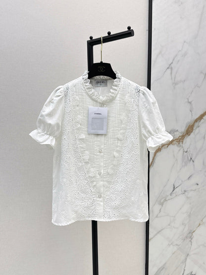 Chan 25ss lace shirt