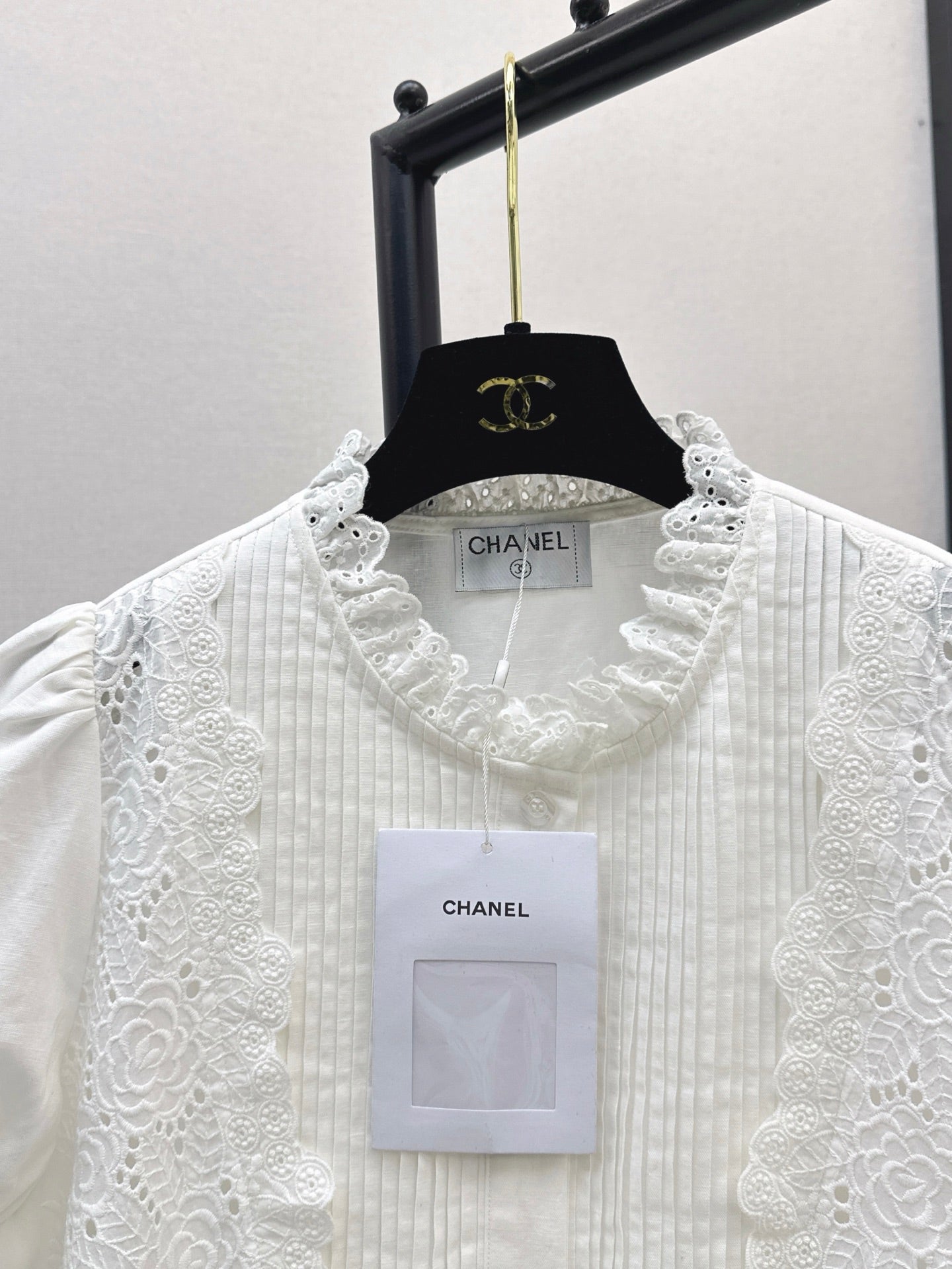 Chan 25ss lace shirt