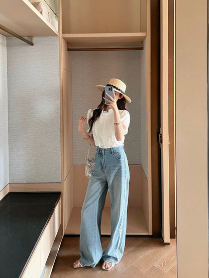Chan 25ss lace shirt