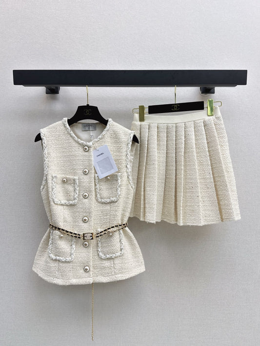 Chan 25ss woven suit