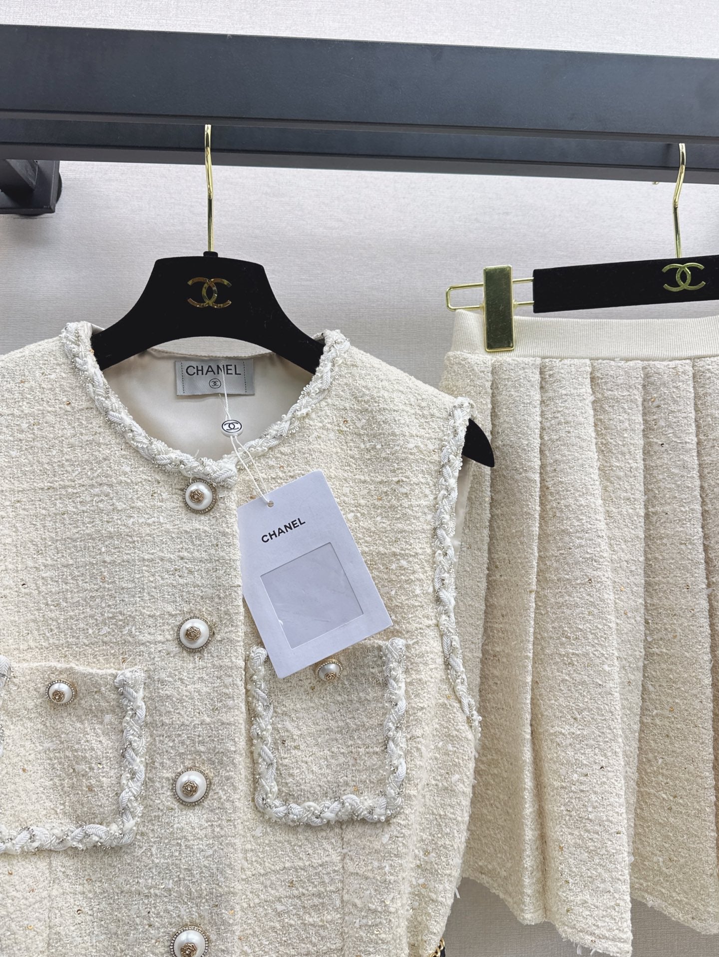 Chan 25ss woven suit
