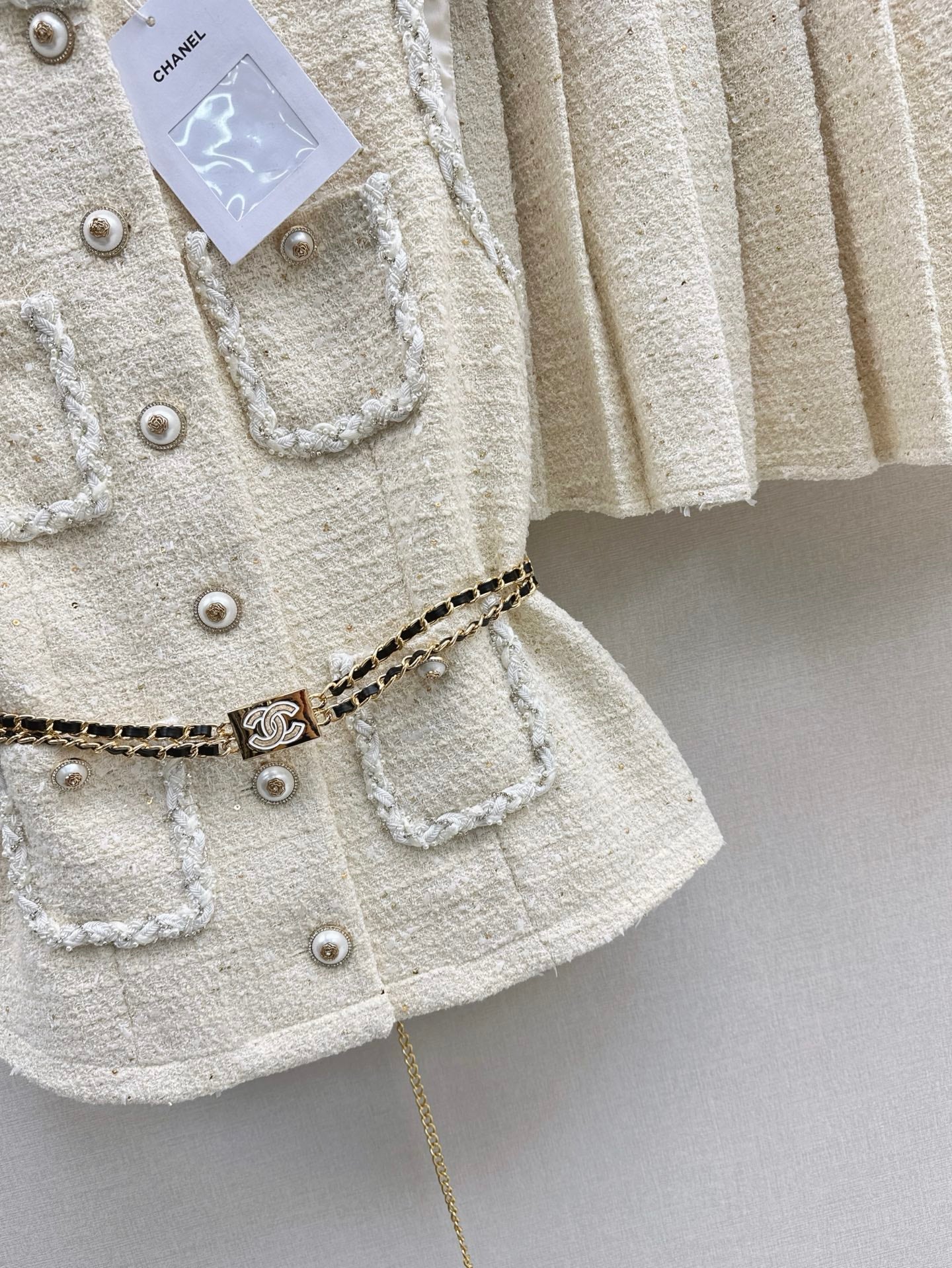 Chan 25ss woven suit