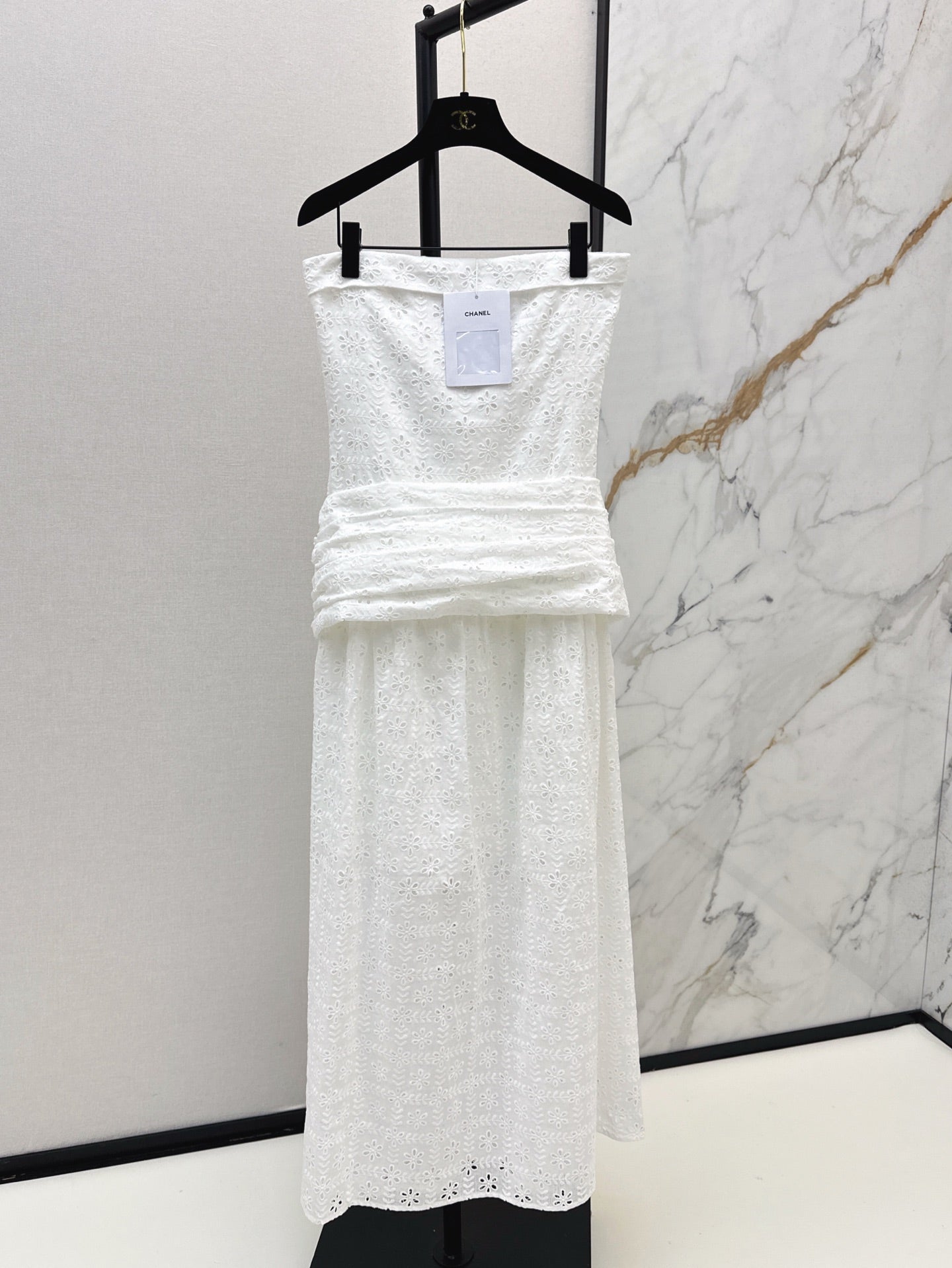 Chan 25ss embroidered dress
