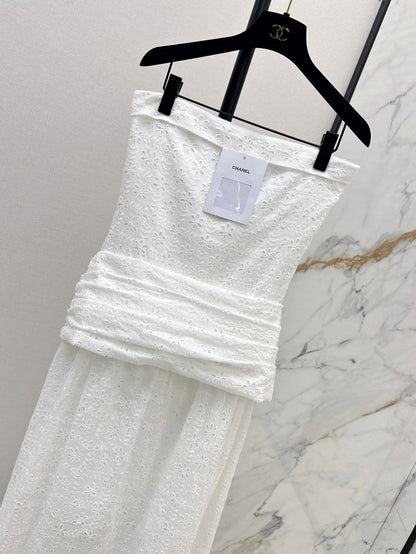 Chan 25ss embroidered dress