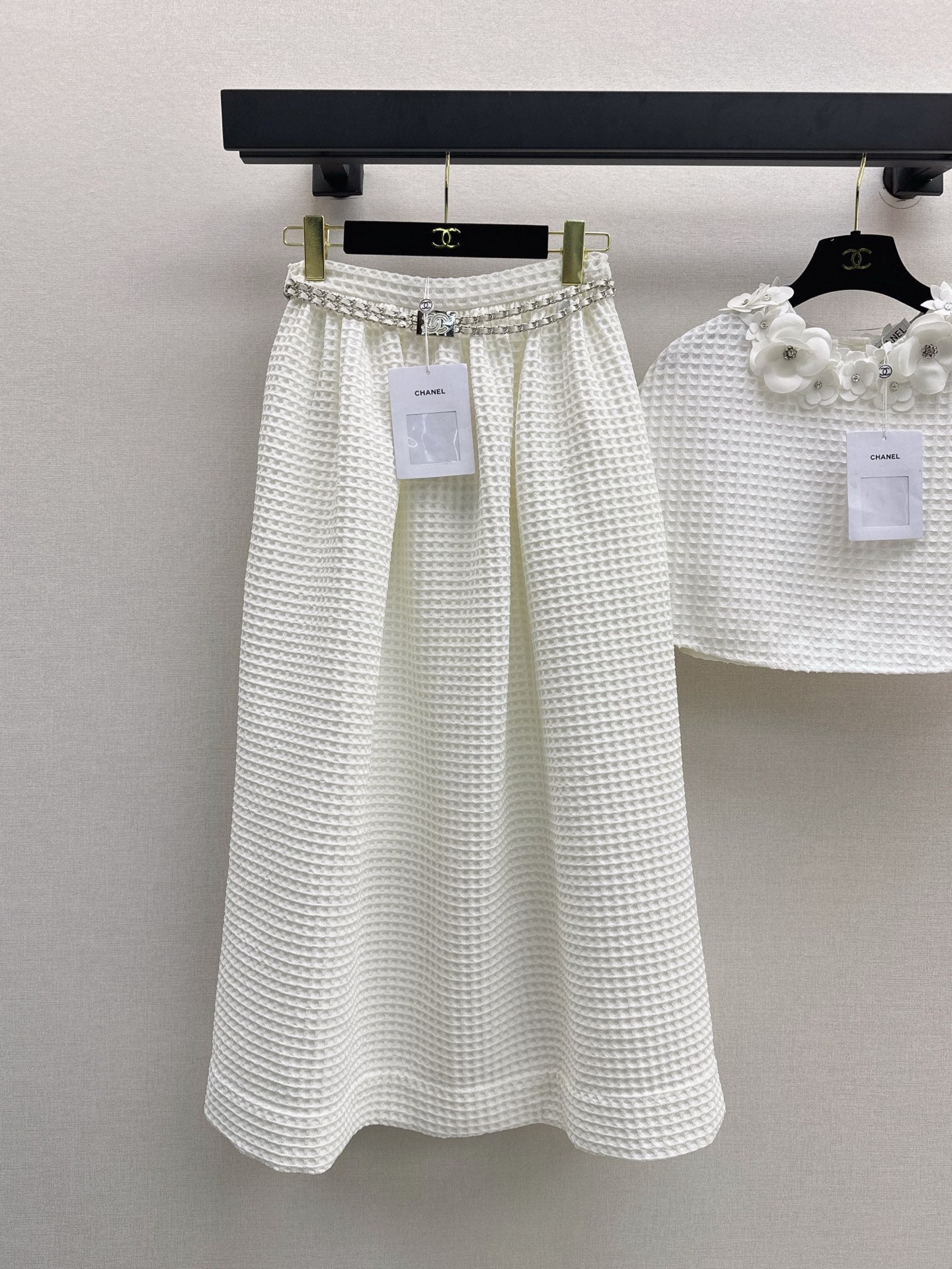 Chan 25ss woven skirt