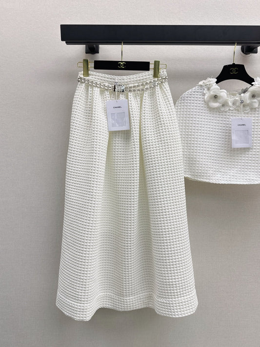 Chan 25ss woven skirt