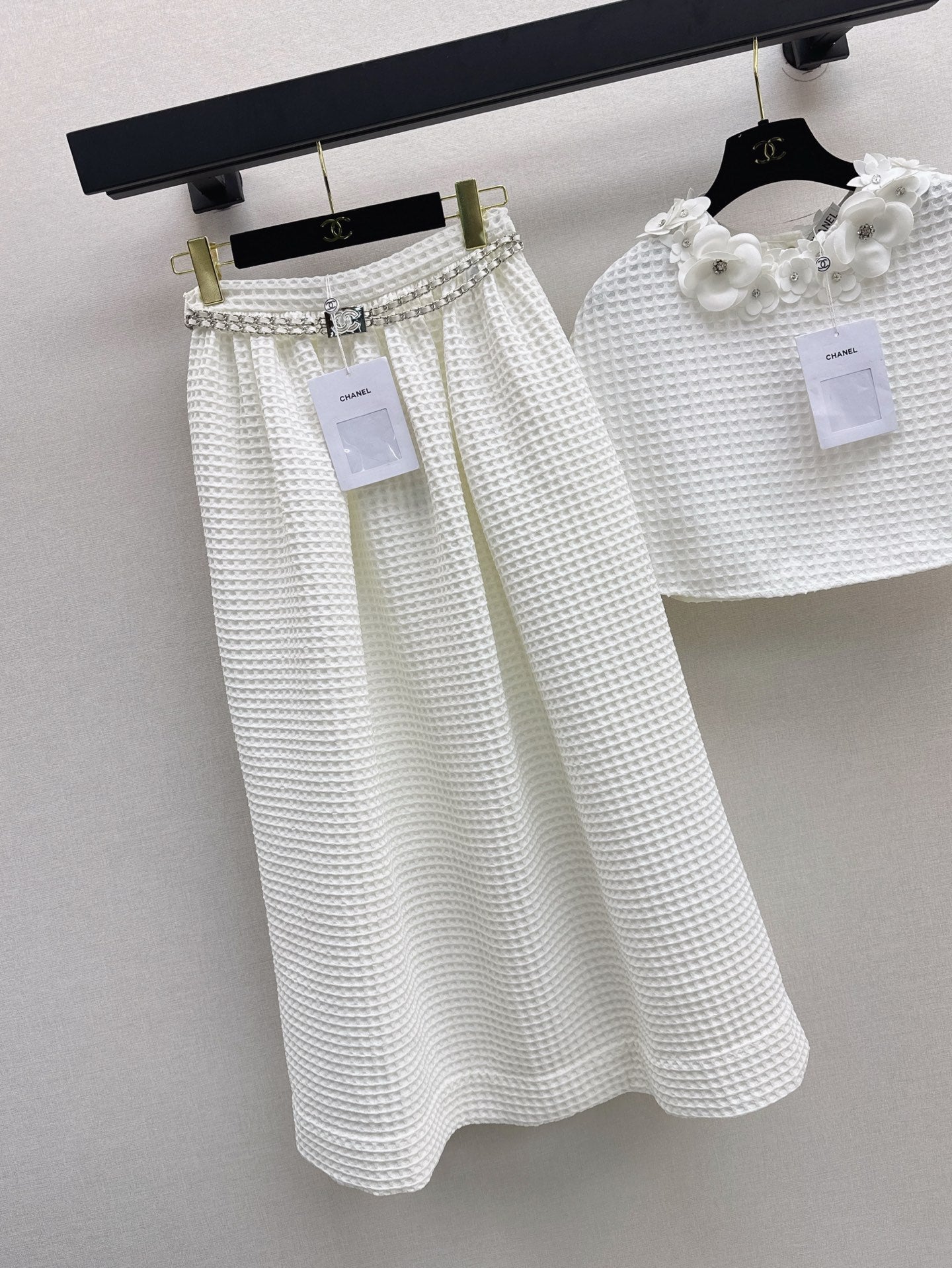 Chan 25ss woven skirt