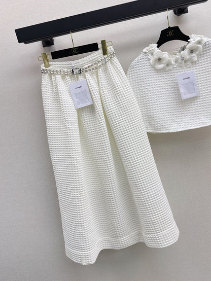Chan 25ss woven skirt