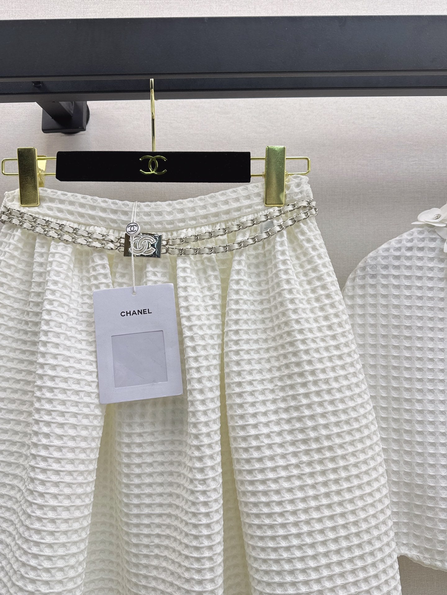 Chan 25ss woven skirt