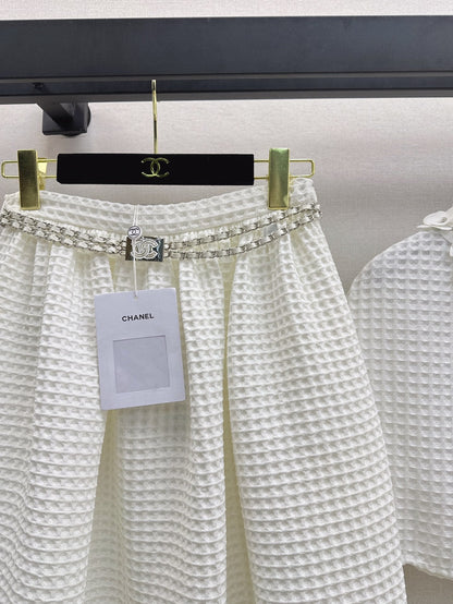 Chan 25ss woven skirt