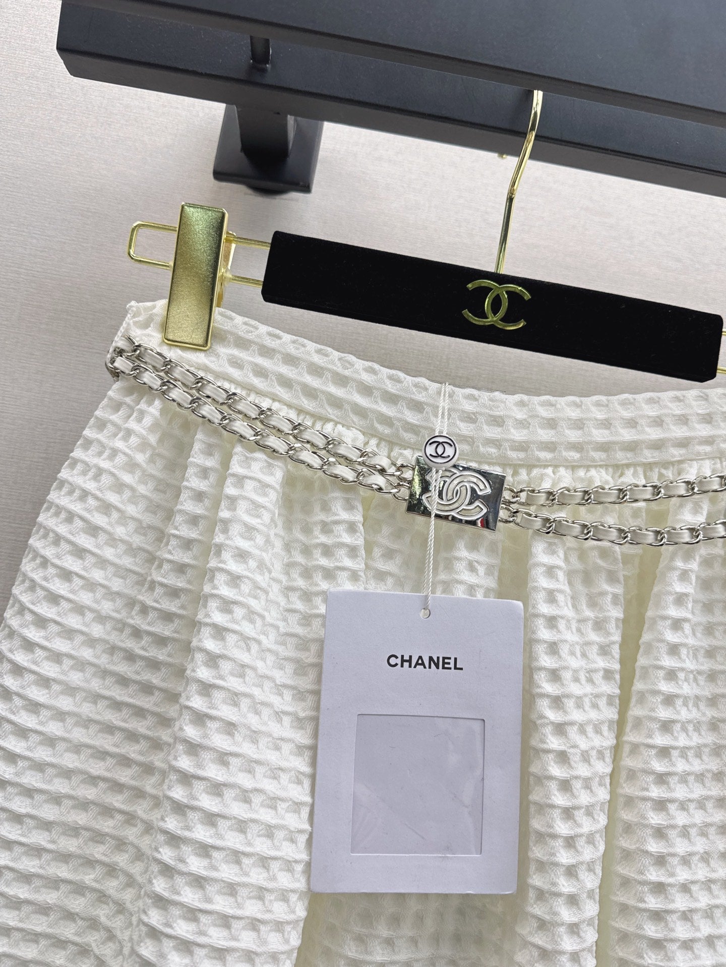 Chan 25ss woven skirt