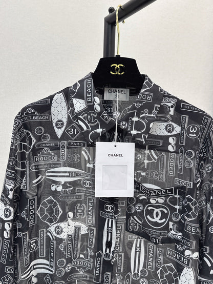 Chan 25ss print shirt