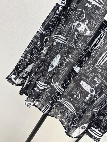 Chan 25ss print shirt
