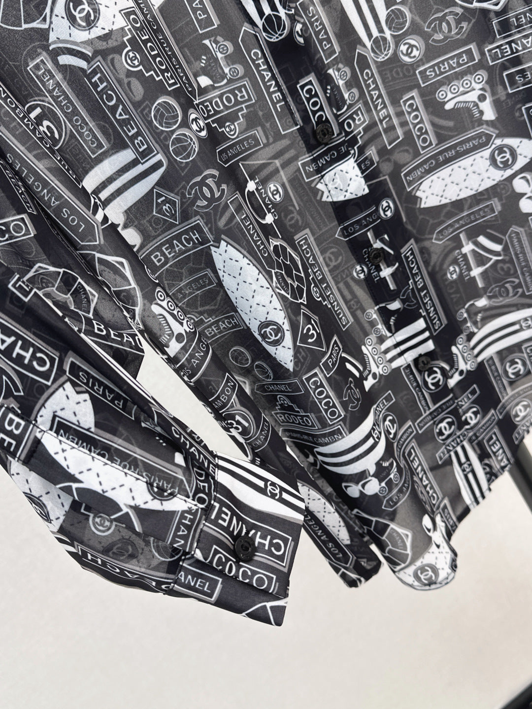Chan 25ss print shirt