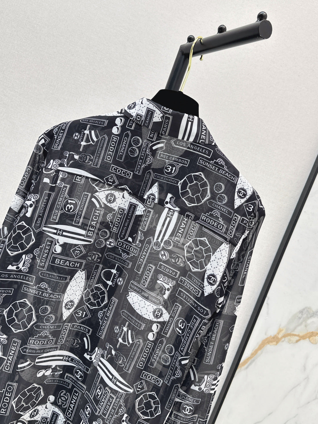 Chan 25ss print shirt