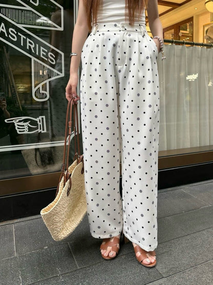 Chan 25ss print pants