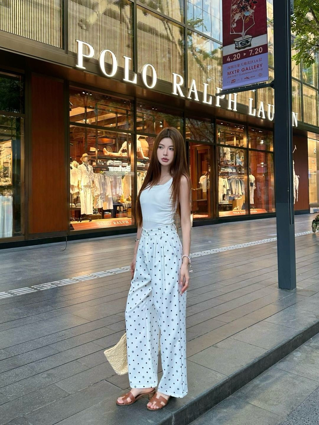 Chan 25ss print pants