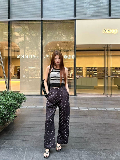 Chan 25ss print pants