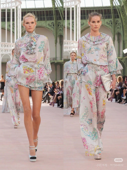 Chan 25ss silk shirt