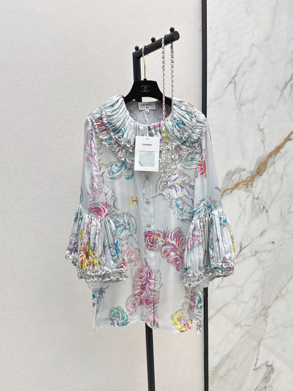 Chan 25ss silk shirt