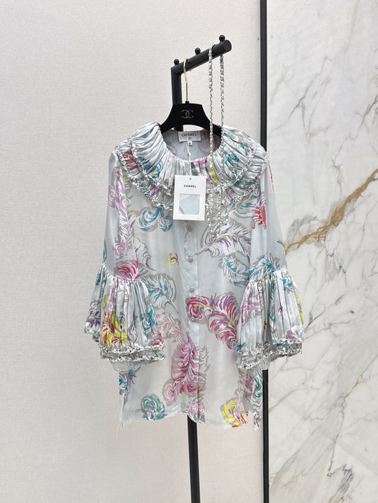Chan 25ss silk shirt