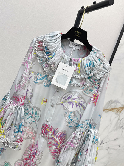 Chan 25ss silk shirt